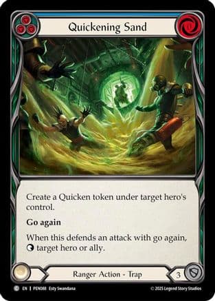 Quickening Sand (Blue) — Compendium of Rathe
