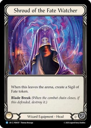 Shroud Of The Fate Watcher — Compendium of Rathe Flesh and Blood card by Thomas Boatwright