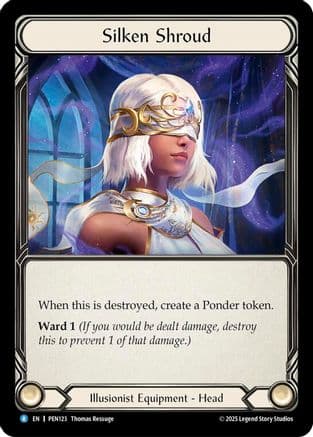 Silken Shroud — Compendium of Rathe Flesh and Blood card by Thomas Boatwright