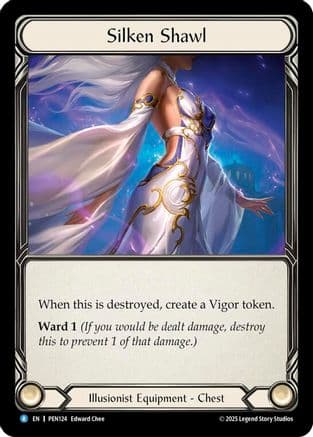 Silken Shawl — Compendium of Rathe Flesh and Blood card by Edward Chee