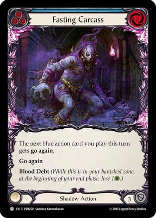 Fasting Carcass (Blue) — Compendium of Rathe