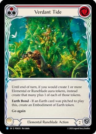 Verdant Tide (Red) — Compendium of Rathe