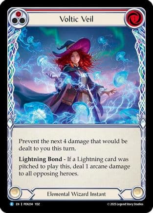 Voltic Veil (Red) — Compendium of Rathe