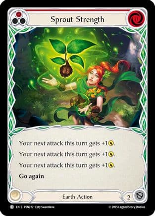 Sprout Strength (Red) — Compendium of Rathe