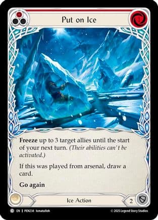 Put On Ice (Red) — Compendium of Rathe