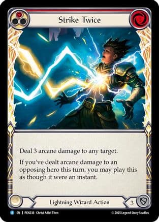 Strike Twice (Red) — Compendium of Rathe