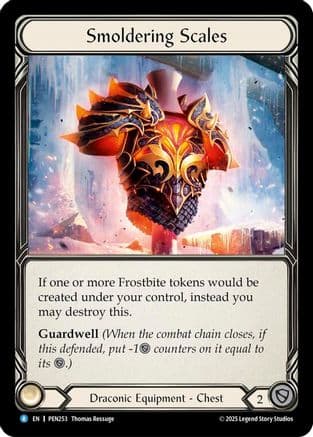 Smoldering Scales — Compendium of Rathe Flesh and Blood card by Thomas Manning