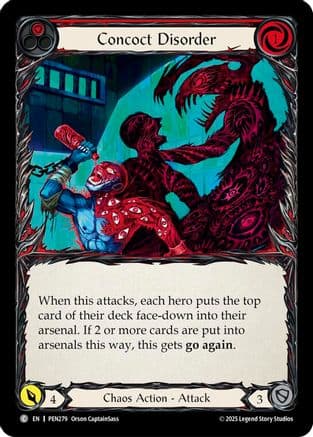 Concoct Disorder (Red) — Compendium of Rathe