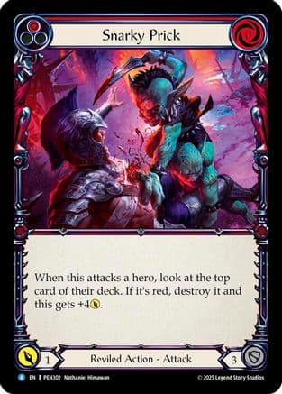 Snarky Prick (Red) — Compendium of Rathe