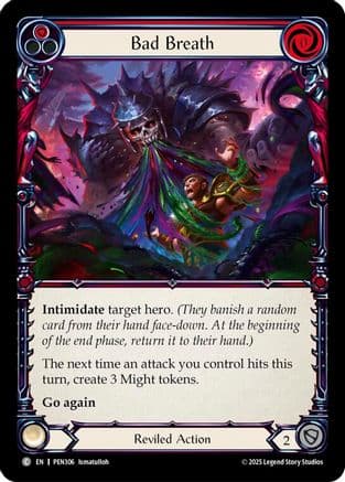 Bad Breath (Red) — Compendium of Rathe Flesh and Blood card by Ismatullah