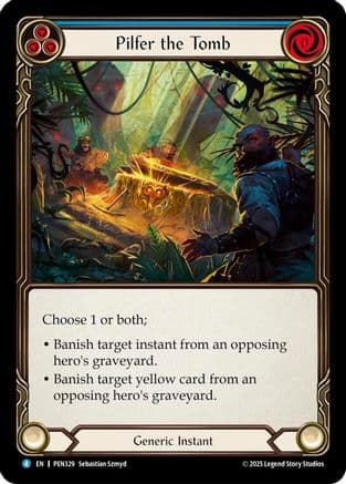 Pilfer The Tomb (Blue) — Compendium of Rathe