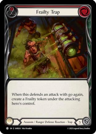 Frailty Trap — Silver Age Chapter 2 Flesh and Blood card by Vito Vivodka