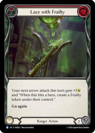 Lace with Frailty — Silver Age Chapter 2 Flesh and Blood card by Maria Gonzalez