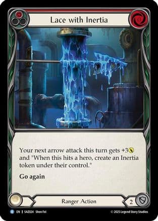 Lace with Inertia — Silver Age Chapter 2 Flesh and Blood card by Silviu