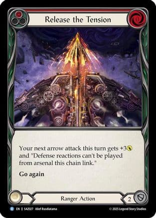 Release the Tension — Silver Age Chapter 2 Flesh and Blood card by Araf Kazimirzadeh