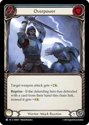 Overpower (Blue) — Silver Age Chapter 2