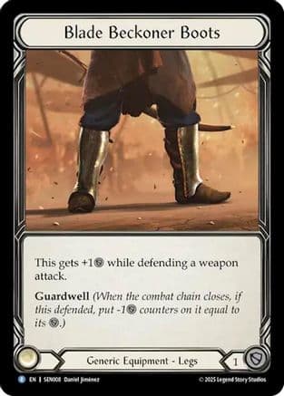Blade Beckoner Boots (SEN008) — Silver Age Chapter 2