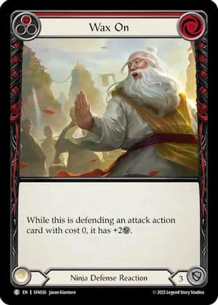 Wax On — Silver Age Chapter 2 Flesh and Blood card by Jason Klantors