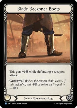 Blade Beckoner Boots (SDA011) — Silver Age Chapter 1