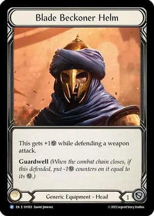 Blade Beckoner Helm (SIY003) — Silver Age Chapter 1