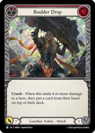 Boulder Drop (Red) — Silver Age Chapter 1