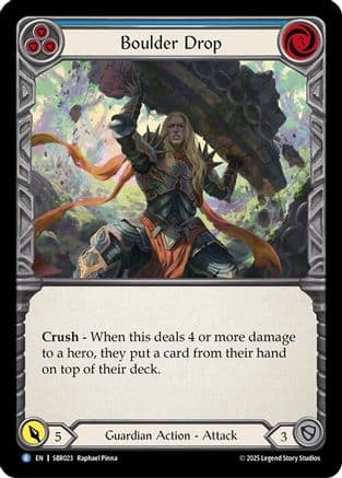 Boulder Drop (Blue) — Silver Age Chapter 1