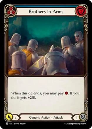 Brothers in Arms — Silver Age Chapter 1 Flesh and Blood card by Peyeyo