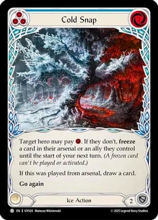 Cold Snap — Silver Age Chapter 1 Flesh and Blood card by Matija Mikucinic