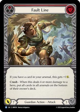 Fault Line — Silver Age Chapter 1 Flesh and Blood card by Ramza Ardyputra