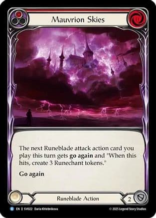 Mauvrion Skies (Red) — Silver Age Chapter 1