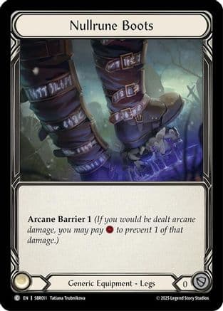 Nullrune Boots (SBR011) — Silver Age Chapter 1