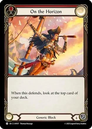 On the Horizon — Silver Age Chapter 1 Flesh and Blood card by Thomas Ressuge