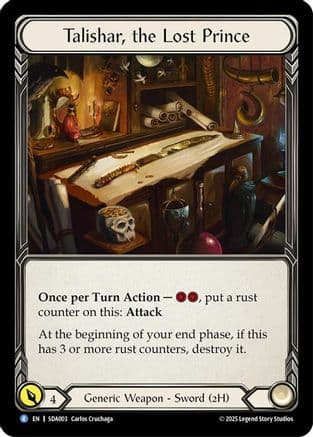 Talishar, the Lost Prince — Silver Age Chapter 1