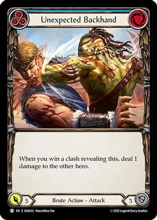 Unexpected Backhand — Silver Age Chapter 1