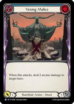 Vexing Malice — Silver Age Chapter 1 Flesh and Blood card by Monstique Liulan