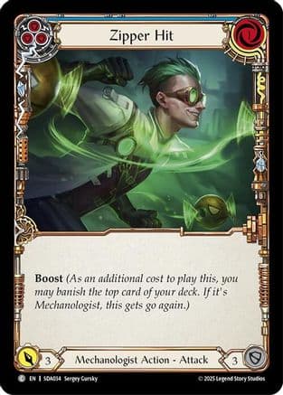 Zipper Hit (Blue) — Silver Age Chapter 1