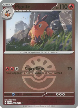 Pignite (Friend Ball) — ME: Ascended Heroes
