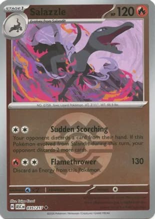 Salazzle - 035/217 (Quick Ball) — ME: Ascended Heroes