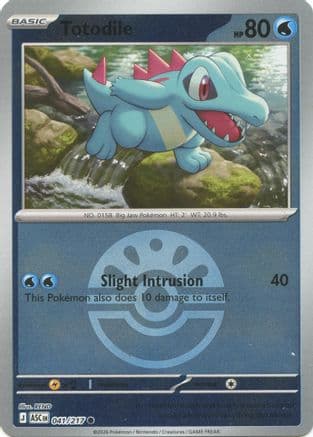 Totodile (Friend Ball) — ME: Ascended Heroes Pokémon TCG card by REND