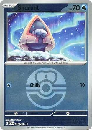 Snorunt - 046/217 (Love Ball) — ME: Ascended Heroes