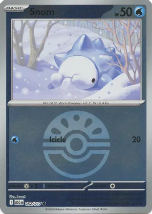 Snom (Friend Ball) — ME: Ascended Heroes