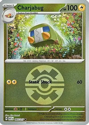Charjabug (Quick Ball) — ME: Ascended Heroes
