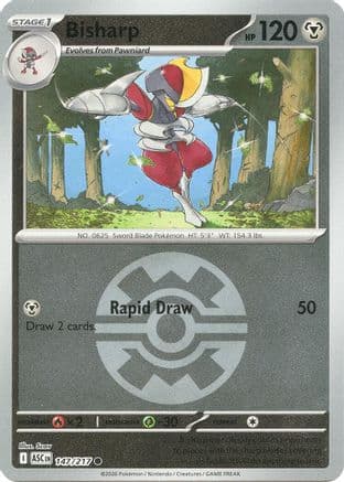 Bisharp (Quick Ball) — ME: Ascended Heroes Pokémon TCG card by Scav