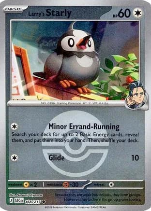 Larry's Starly (Poke Ball) — ME: Ascended Heroes