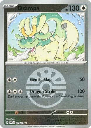 Drampa (Friend Ball) — ME: Ascended Heroes Pokémon TCG card by Scav