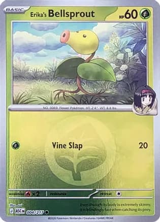 Erika's Bellsprout (Energy Symbol Pattern) — ME: Ascended Heroes