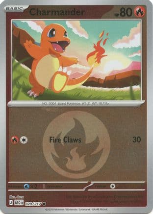 Charmander (Energy Symbol Pattern) — ME: Ascended Heroes Pokémon TCG card by Orca