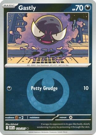 Gastly (Energy Symbol Pattern) — ME: Ascended Heroes Pokémon TCG card by Saboteri