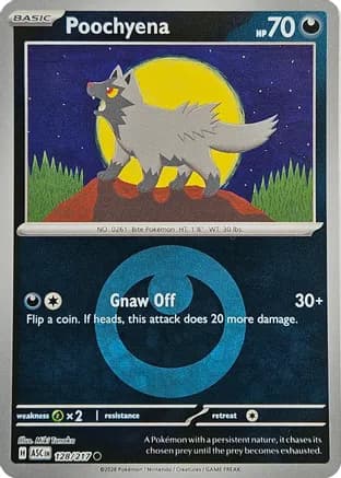 Poochyena (Energy Symbol Pattern) — ME: Ascended Heroes