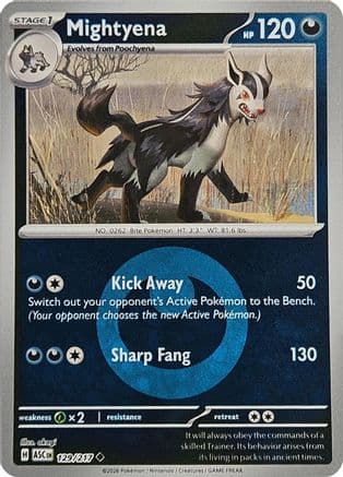 Mightyena - 129/217 (Energy Symbol Pattern) — ME: Ascended Heroes